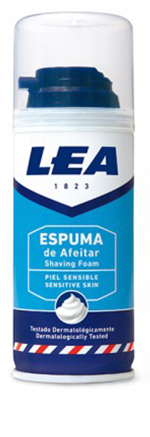 Піна для гоління Lea Shaving Foam Sensitive Skin 100 мл (8410737000211) - зображення 1