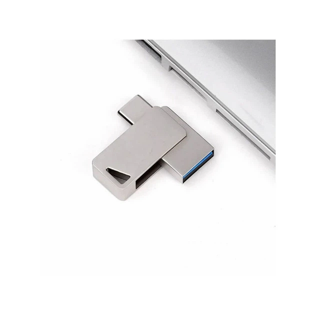 USB Флешка перехідник Flash Drive HP USB-Type-C 4.0 128GB до 30МБ/с - зображення 3
