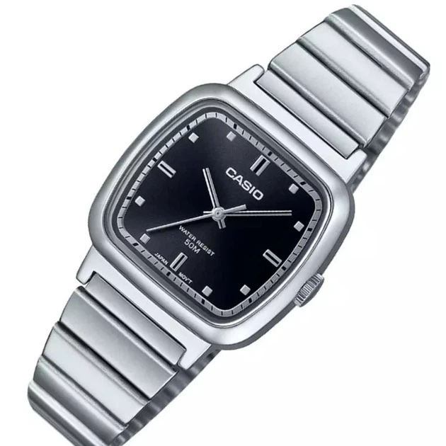 Наручний годинник CASIO LTP-B140D-1A Чорний/Сріблястий нержавіюча сталь - Фото 2 Наручний годинник CASIO LTP-B140D-1A Чорний/Сріблястий нержавіюча сталь - зображення 2