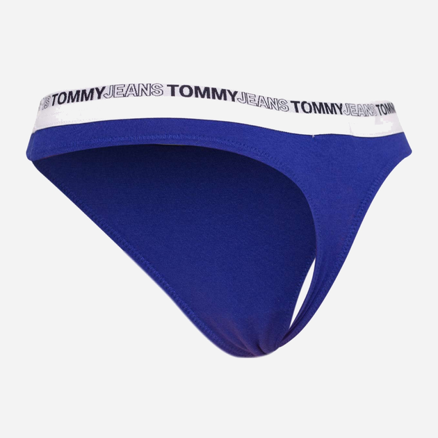 Majtki stringi damskie bawełniane Tommy Hilfiger Jeans UW0UW03865C9D S Cobalt (8720641944182) - obraz 2