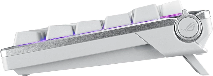 Клавіатура бездротова ASUS ROG Azoth NX Red PBT USB/Wireless White (90MP031A-BKUA11) - зображення 5