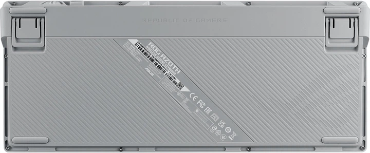 Клавіатура бездротова ASUS ROG Azoth NX Red PBT USB/Wireless White (90MP031A-BKUA11) - зображення 6