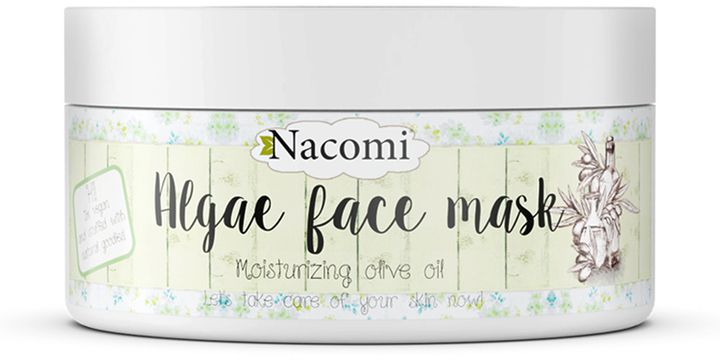 Maska algowa Nacomi Algae Moisturizing Olive Oil intensywnie nawilżająca oliwkowa 42 g (5901878689210) - obraz 1