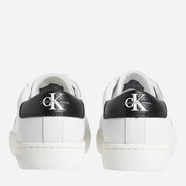 Sneakersy damskie skórzane Calvin Klein Jeans YW0YW01269 YBR 39 (8.5US) Białe (8720108602747) - obraz 5