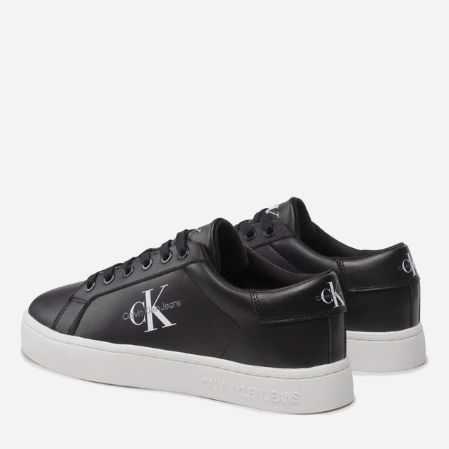 Чоловічі кеди низькі Calvin Klein Jeans YM0YM00491 BDS 41 (8US) Чорні (8719856516741) - зображення 4