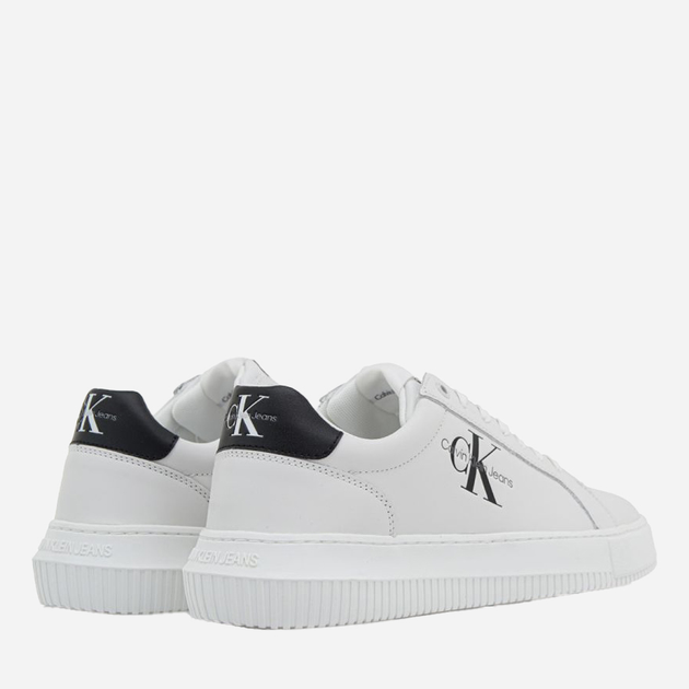 Чоловічі кеди низькі Calvin Klein Jeans YM0YM00681 0LD 46 (12US) Білі (8720108892940) - зображення 3