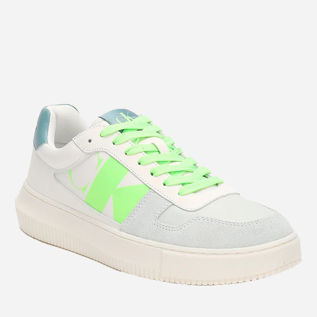 Buty sportowe męskie Calvin Klein Jeans YM0YM00703 02S 41 (8US) Kremowe (8720108625012) - obraz 4