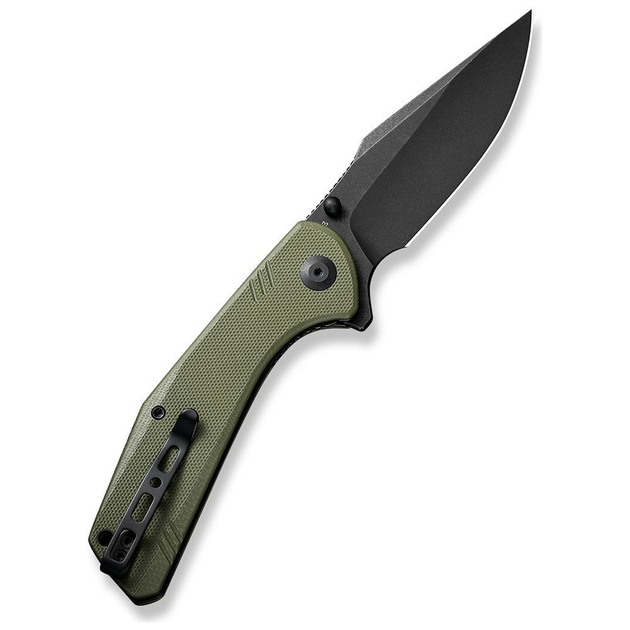 Ніж Sencut Actium Blackwash Olive G10 (SA02E) - зображення 2