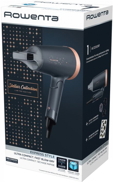 Фен дорожный Rowenta Express Style CV1851F0 - изображение 11