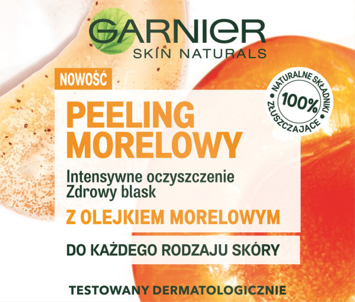 Peeling Garnier Skin Naturals Apricot Scrub intensywne oczyszczenie 50 ml (3600542232388) - obraz 1