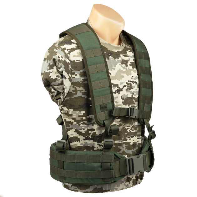 РПС ременно плечевая система Rezervist Tactical Gear олива - изображение 2