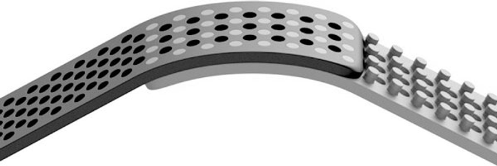 Pasek Amazfit Fluoelastomer Series Air Series Strap Szary (6972596104711) - obraz 4