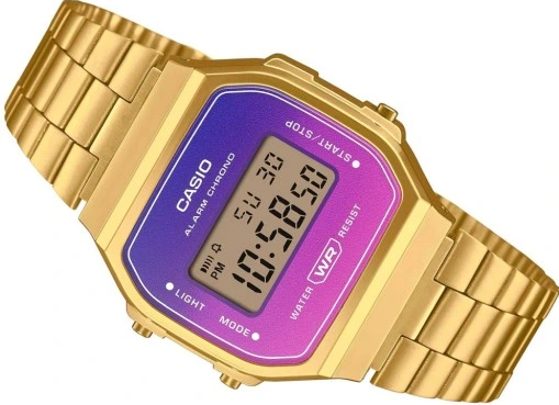 Наручные часы CASIO A168WERG-2A Золото - изображение 7