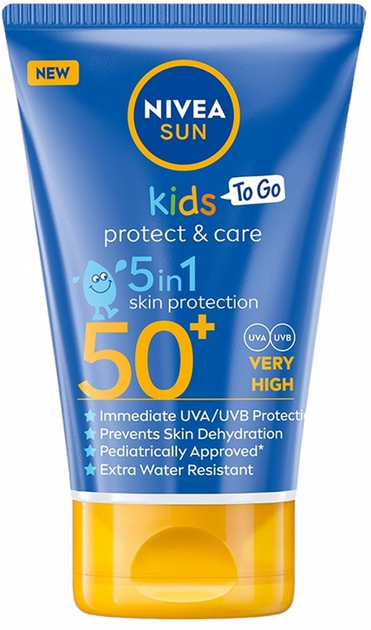 Бальзам для дітей Nivea Sun Kids Protect & Care захист на сонці SPF 50+ 50 мл (42429074) - зображення 1