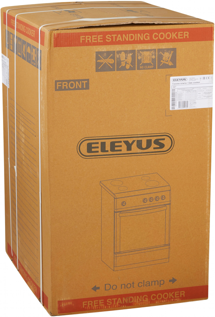 Газова плита Eleyus CUBA 6001 EF BR - зображення 16