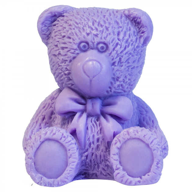 Тверде мило LaQ Happy Soaps Small Bear Purple 30 г (5902730831877) - зображення 1