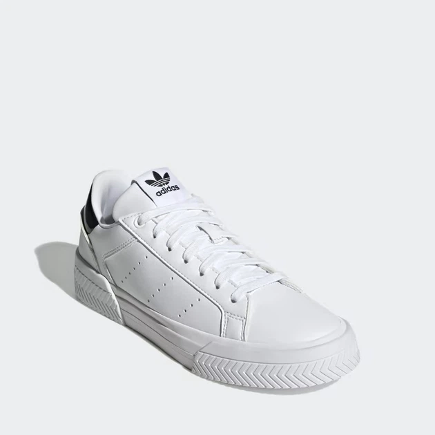 Sneakersy damskie z eko skóry do kostki adidas Originals Court Tourino H05279 38 (5UK) 23.5 cm Białe (4064047120257) - obraz 2