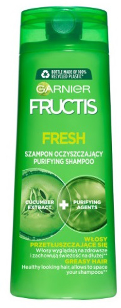 Шампунь Garnier Fructis Fresh очищувальний для жирного волосся 400 мл (3600541970816) - зображення 1