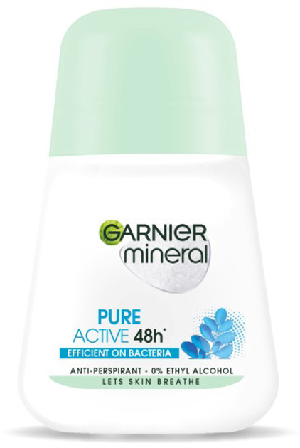 Антиперспірант Garnier Mineral Pure Active 50 мл (3600542475198) - зображення 1