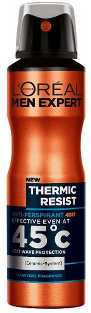 Антиперспірант L'Oreal Paris Men Expert Thermic Resist 150 мл (3600523596089) - зображення 1