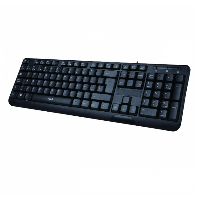 Клавиатура Havit HV-KB378 проводная USB черный - изображение 1