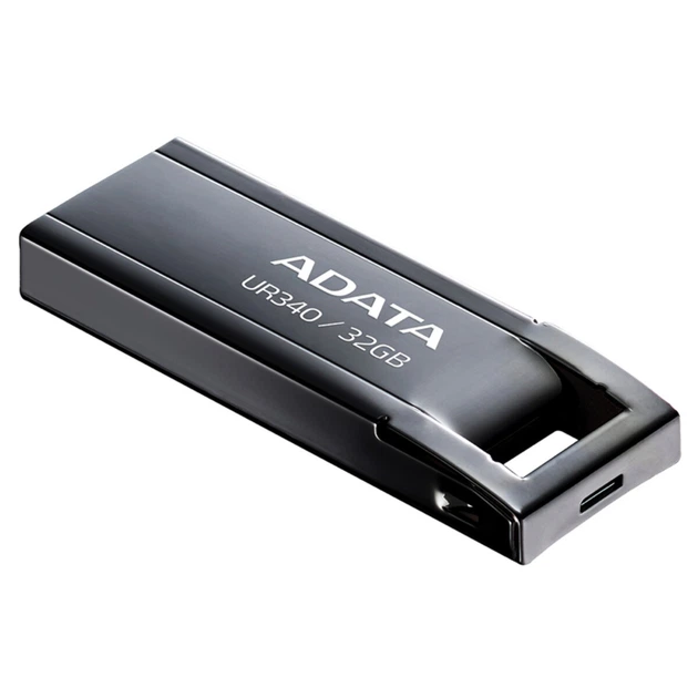 USB флеш-накопитель A-DATA USB 3.2 UR340 32Gb Black AROY-UR340-32GBK - изображение 2