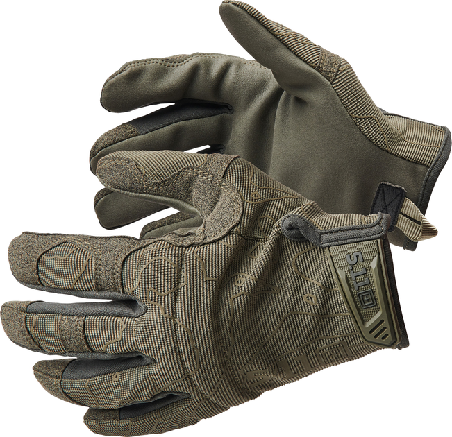 Перчатки тактические 5.11 Tactical High Abrasion 2.0 Gloves 59395-186 2XL Ranger Green (2000980607952) - изображение 1