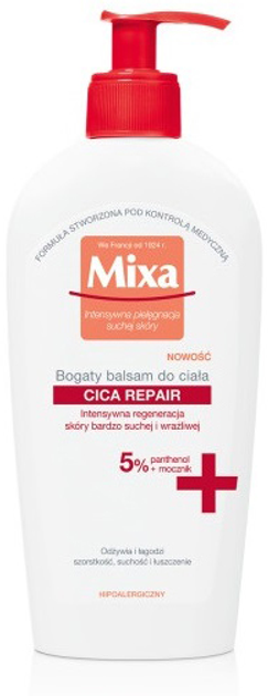 Balsam do ciała MIXA Cica Repair do skóry bardzo suchej i wrażliwej 400 ml (3600550978698) - obraz 1