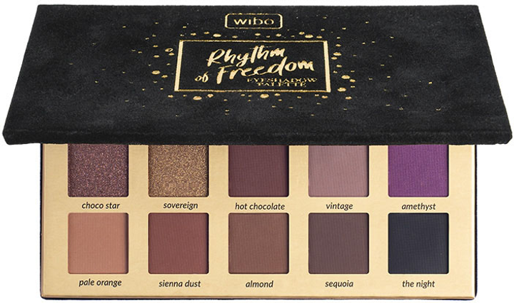 Палетка тіней до повік Wibo Rhythm Of Freedom Eyeshadow Palette 15 г (5901801639428) - зображення 1