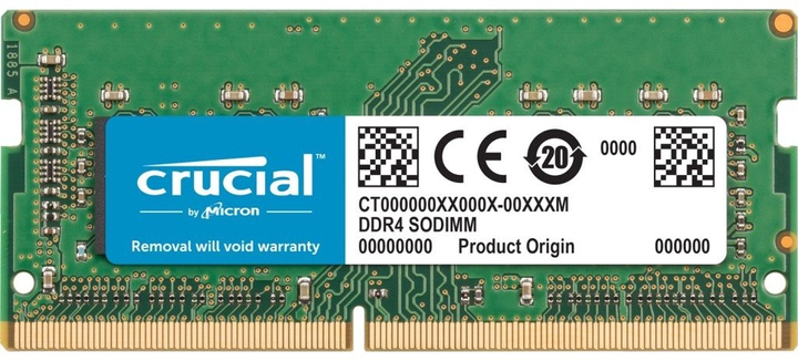 Pamięć Crucial SODIMM DDR4-2666 32768MB PC4-21300 (CT32G4S266M) - obraz 1