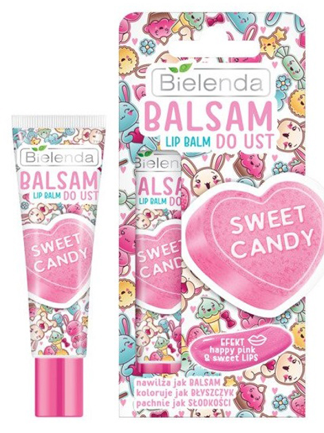 Balsam do ust Bielenda Sweet Candy 10 g (5902169024000) - obraz 1