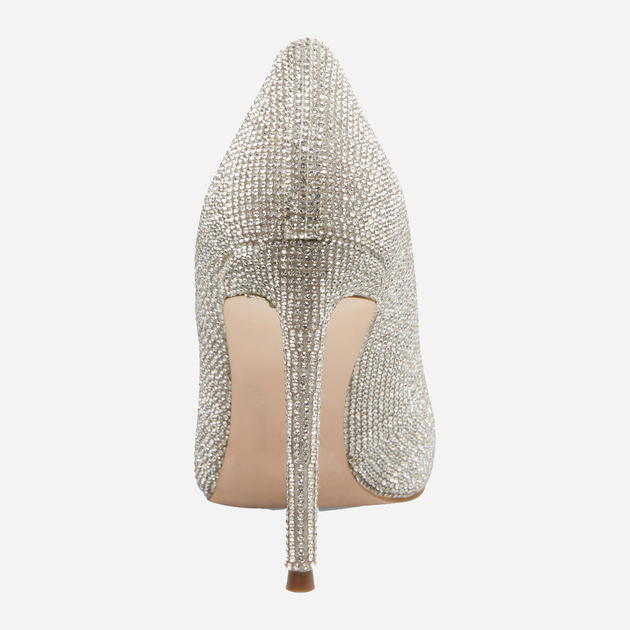 Czółenka damskie na obcasie Steve Madden Vala-R Heel SM11000751-968 36 22.2 cm Srebrne (8719484783607) - obraz 4