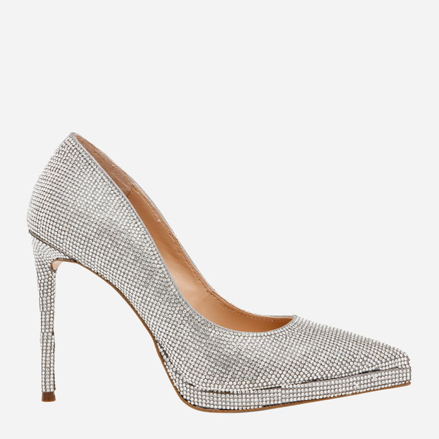 Damskie czółenka Steve Madden Klassy-R Pump SM11002617-751 39 24.6 cm Srebrne (8720857173437) - obraz 1