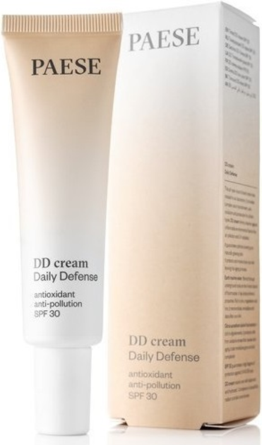 DD-крем Paese DD Cream Daily Defense SPF30 доглядовий тональний крем 2W Beige 30 мл (5902627612190) - зображення 1