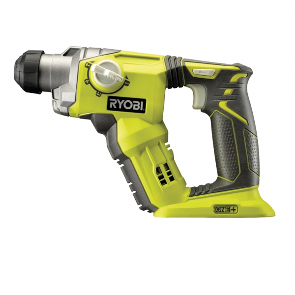 Перфоратор Ryobi one+ r18sds-0 sds+ 18в, бетон 16мм, 1.3Дж, 4 режима работы, 1,7кг(без акб и зу) 5133002305 - изображение 4