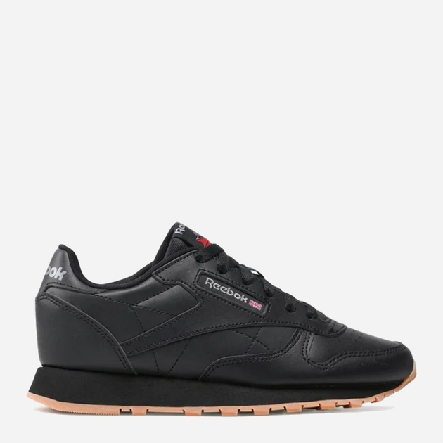 Buty sportowe dziecięce dla dziewczynki Reebok Cl Lthr GZ6093 36.5 (5US) 24 cm Czarne z brązowym (4065422063817) - obraz 1