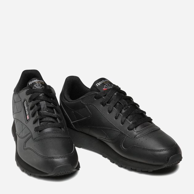Buty sportowe dziecięce dla dziewczynki Reebok Cl Lthr GZ6094 36 (4.5US) 23.5 cm Czarne (4065422063657) - obraz 2
