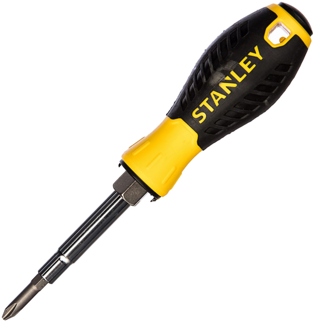 Викрутка Stanley 6 Way зі змінними бітами 6 в 1 190 мм (0-68-012) - зображення 1