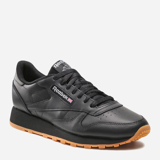 Buty sportowe męskie skórzane na platformie do kostki Reebok Classic Leather 100008493 41 (8.5US) 26.5 cm Czarne (4065419120424) - obraz 2