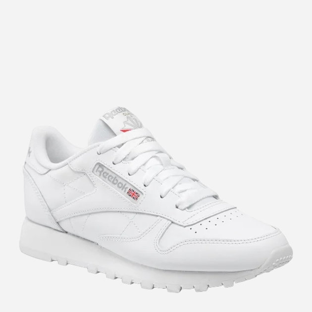 Жіночі кросівки Reebok Classic Leather 100008496 37.5 (7US) 24 см Білі (4065418342735) - зображення 2