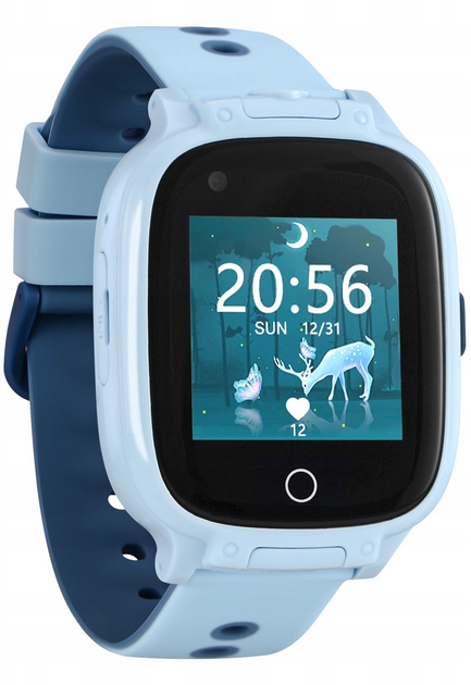 Дитячий смарт-годинник Garett Kids Twin 4G Blue (TWIN_4G_NIEB) - зображення 3