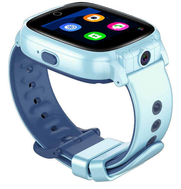 Дитячий смарт-годинник Garett Kids Twin 4G Blue (TWIN_4G_NIEB) - зображення 6