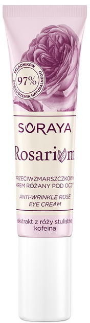 Крем для очей Soraya Rosarium Троянда проти зморшок 15 мл (5901045083476) - зображення 1