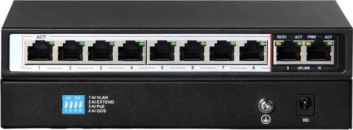 Przełącznik Extralink PERSES 8X EX-SG1008PE (EX.14312) - obraz 3