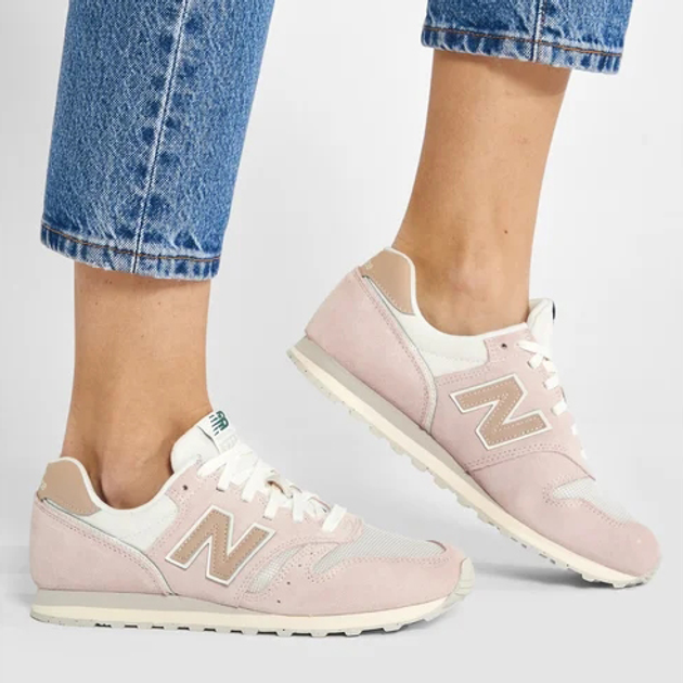 Buty sportowe damskie z siatką na platformie do kostki New Balance WL373RP2 41 (9.5US) 26.5 cm Różowe (196307115971) - obraz 2