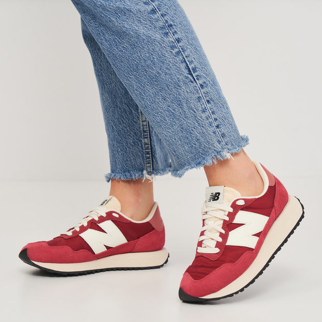 Женские кроссовки New Balance WS237DF1 36.5 (6US) 23 см Красные ...
