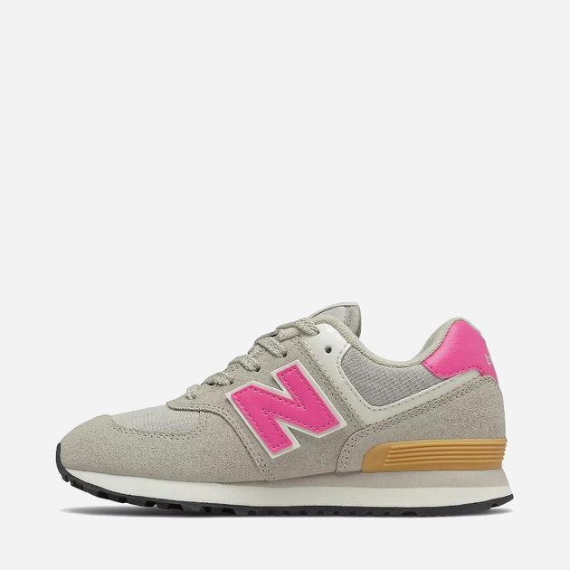 Buty sportowe dziecięce dla dziewczynki New Balance 574 PC574ME2 28 Szare (195173142258) - obraz 2