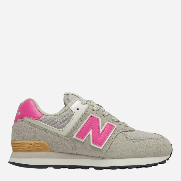 Buty sportowe dziecięce dla dziewczynki New Balance 574 PC574ME2 32 Szare (195173142319) - obraz 1