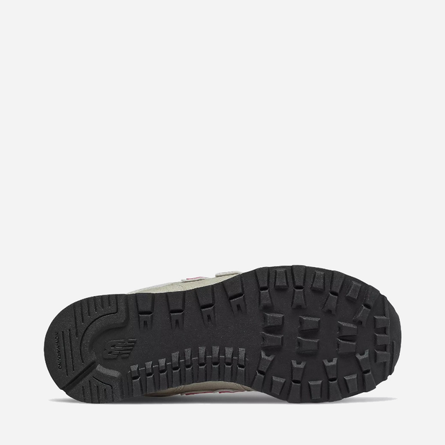 Buty sportowe dziecięce dla dziewczynki New Balance 574 PC574ME2 34.5 Szare z różowym (195173142234) - obraz 4