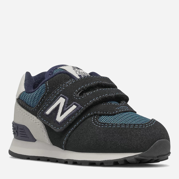 Дитячі кросівки для хлопчика New Balance 574 IV574BD1 27.5 Чорні (195481365165) - зображення 2